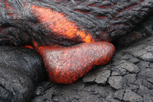 Kilauea Pahoehoe Lava Flow Wall Decal Design 4