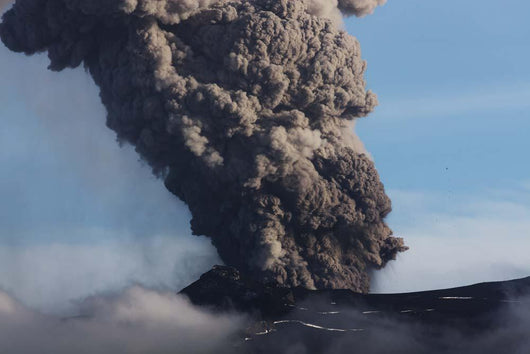 Eyjafjallaj�kull Eruption Iceland Wall Decal Design 4