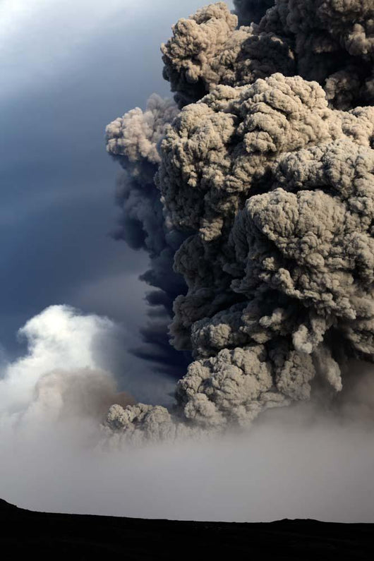 Eyjafjallaj�kull Eruption Iceland Wall Decal Design 3