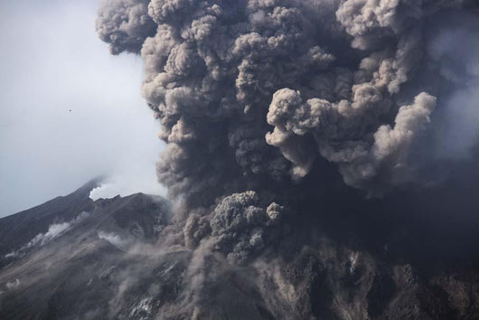 Sakurajima Eruption Kagoshima Japan Wall Decal Design 1