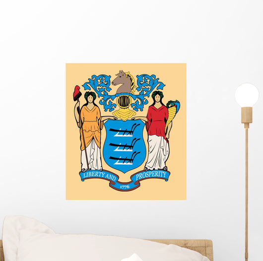 State Flag New Jersey Wall Decal