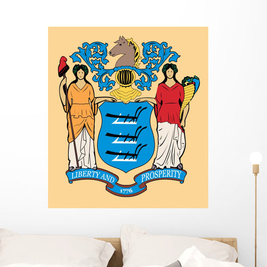 State Flag New Jersey Wall Decal