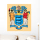 State Flag New Jersey Wall Decal