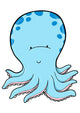 Cute Little Octopus Wall Decal