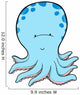 Cute Little Octopus Wall Decal