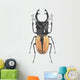 Small Beetle Wall Decal
