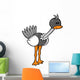 Cute Little Baby Ostrich Wall Decal