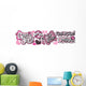 Girls Only Package Wall Decal Sticker Set Wall Decal