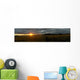 Eildon Hills Scottish Sunset Wall Decal
