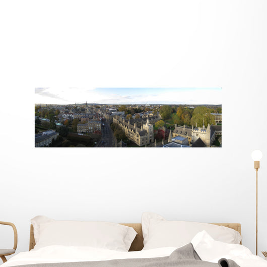 Oxford Panorama from Magdalen Wall Decal