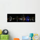 Skyline Night United States Wall Decal