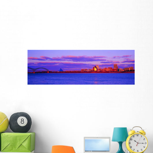 New York Panorama 01 Wall Decal