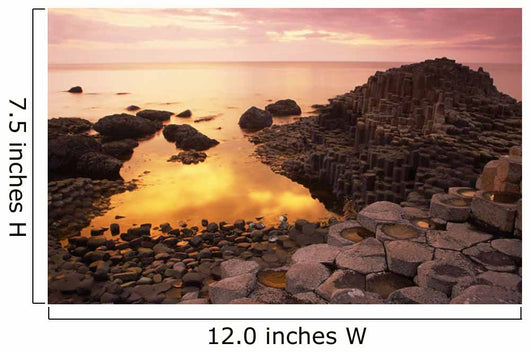 Basalt Columns Giant's Causeway Wall Decal