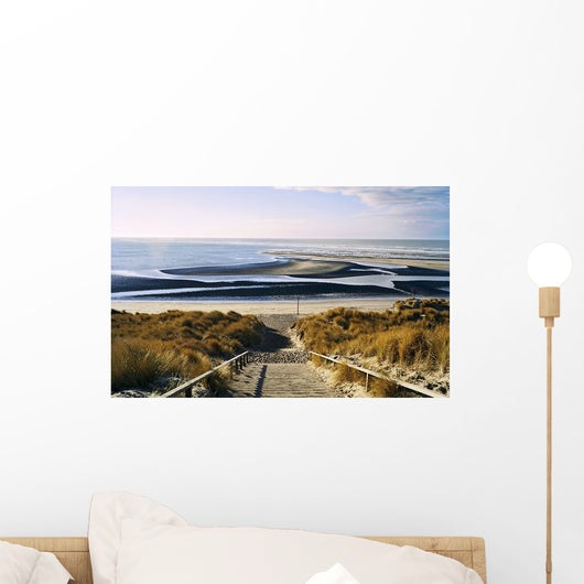 Steps Leading to Beach Wall Decal