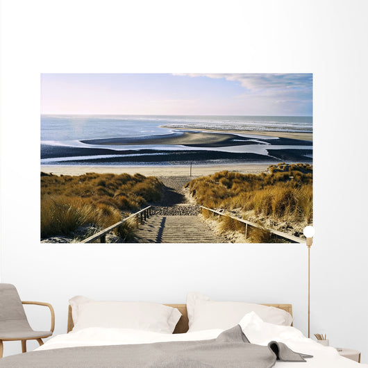 Steps Leading to Beach Wall Decal