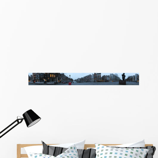 Multatuli Statue Square over Wall Decal