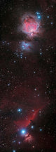 Mosaic Orion Nebula and Wall Decal