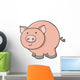 Cute Little Baby Piggy Wall Decal
