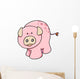 Spotted Baby Pig Wall Decal