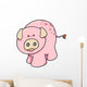 Spotted Baby Pig Wall Decal