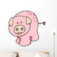 Spotted Baby Pig Wall Decal