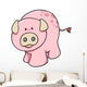 Spotted Baby Pig Wall Decal