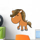 Cute Little Baby Pony Wall Decal
