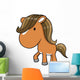 Cute Little Baby Pony Wall Decal