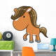 Cute Little Baby Pony Wall Decal
