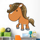 Cute Little Baby Pony Wall Decal