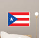 Flag Puerto Rico Wall Decal
