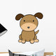 Cute Little Brown Baby Wall Decal