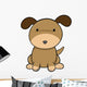 Cute Little Brown Baby Wall Decal