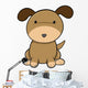 Cute Little Brown Baby Wall Decal