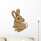 Cute Little Baby Rabbit Wall Decal