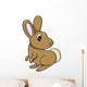 Cute Little Baby Rabbit Wall Decal