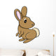 Cute Little Baby Rabbit Wall Decal