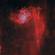 Flaming Star Nebula Wall Decal Design 2