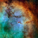 Elephant Trunk Nebula Wall Decal Design 1