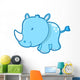 Cute Little Baby Blue Wall Decal