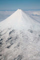Aerial Glaciated Shishaldin Volcano Wall Decal
