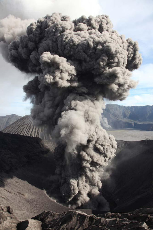 Eruption Ash Cloud from Wall Decal Design 7