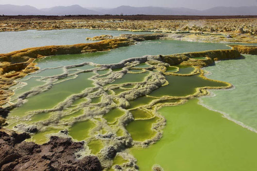 Dallol Geothermal Area Danakil Wall Decal Design 2
