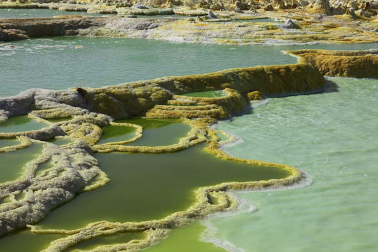 Potassium Salt Deposits Dallol Wall Decal Design 17
