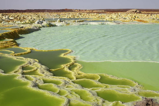 Dallol Geothermal Area Danakil Wall Decal Design 1