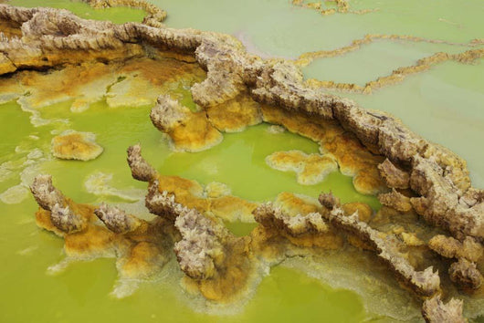 Potassium Salt Deposits Dallol Wall Decal Design 7