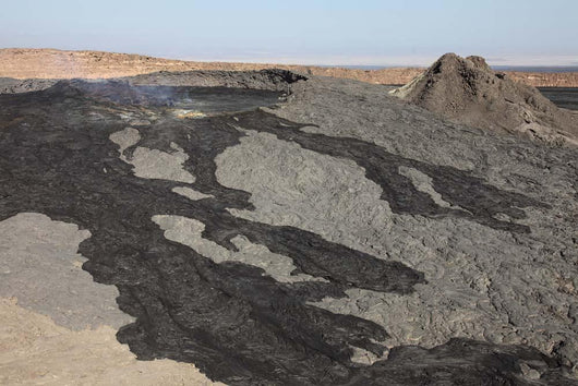 Basaltic Lava Flow from Wall Decal Design 3