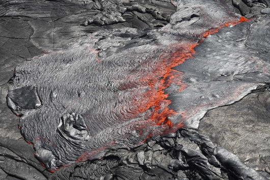 Overflowing Lava Lake Erta Wall Decal