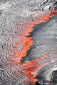 Lava Flowing from under Wall Decal