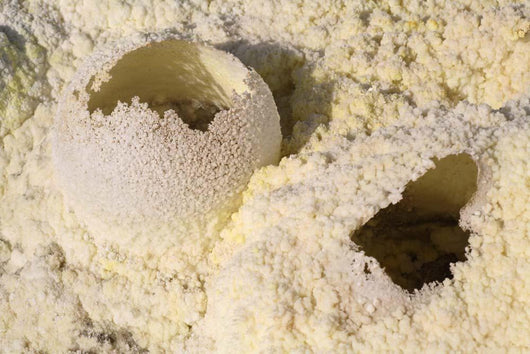 Fumarole Deposits Dallol Geothermal Wall Decal Design 2